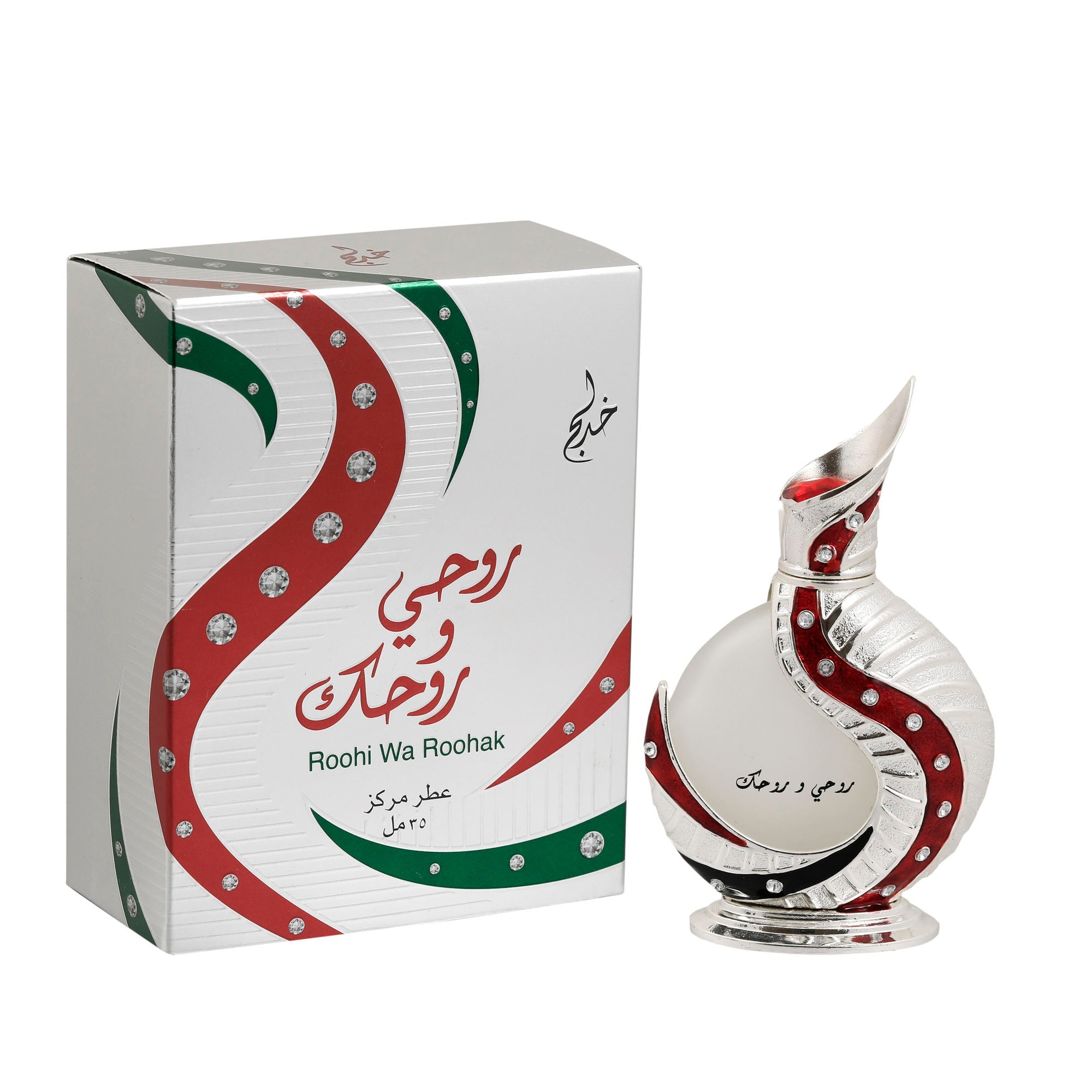 Roohi Wa Roohak Silver Oil - 35Ml By Khaddlaj